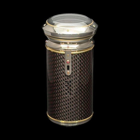 Carbon Fiber with Red Thread