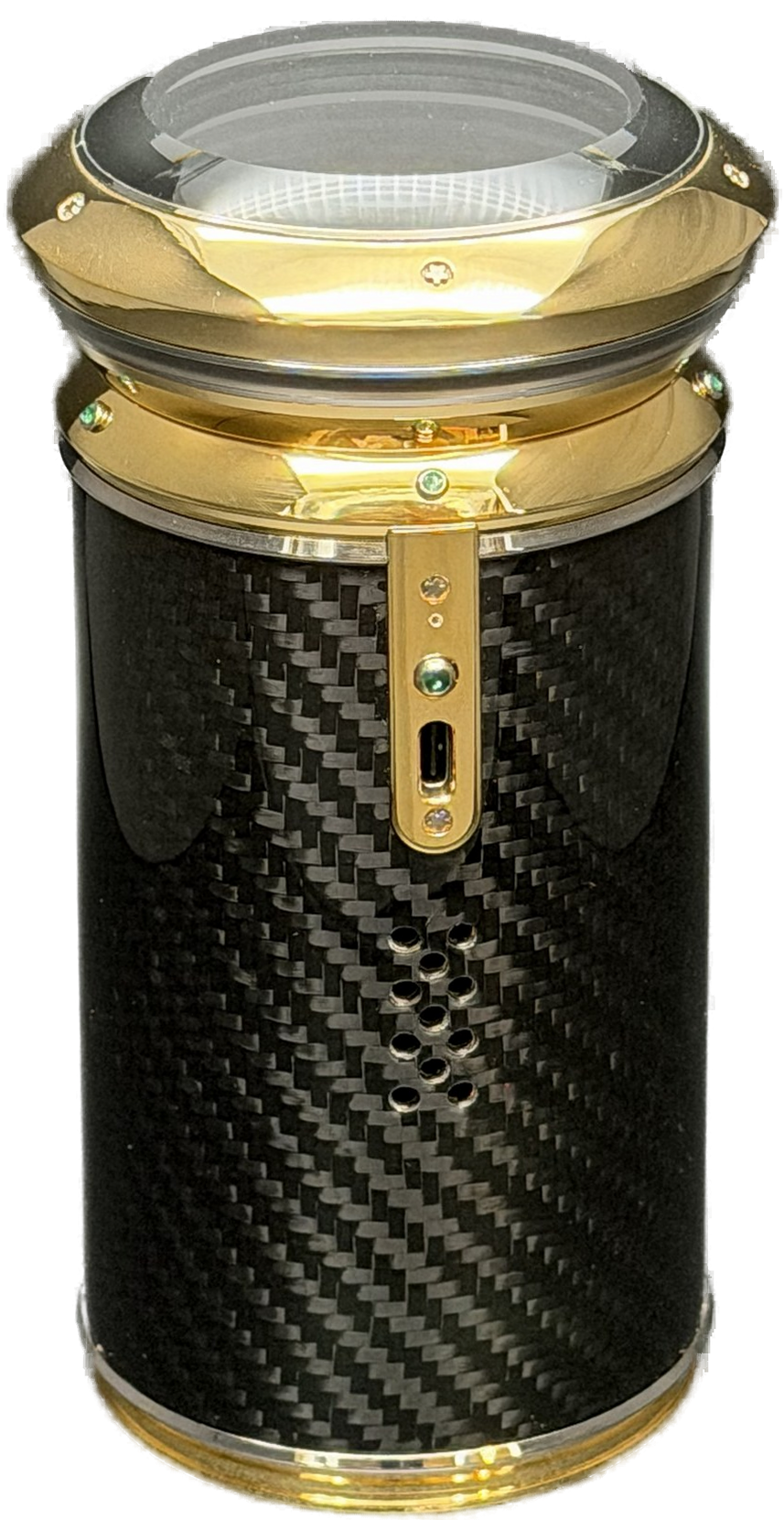 Black Carbon Fiber