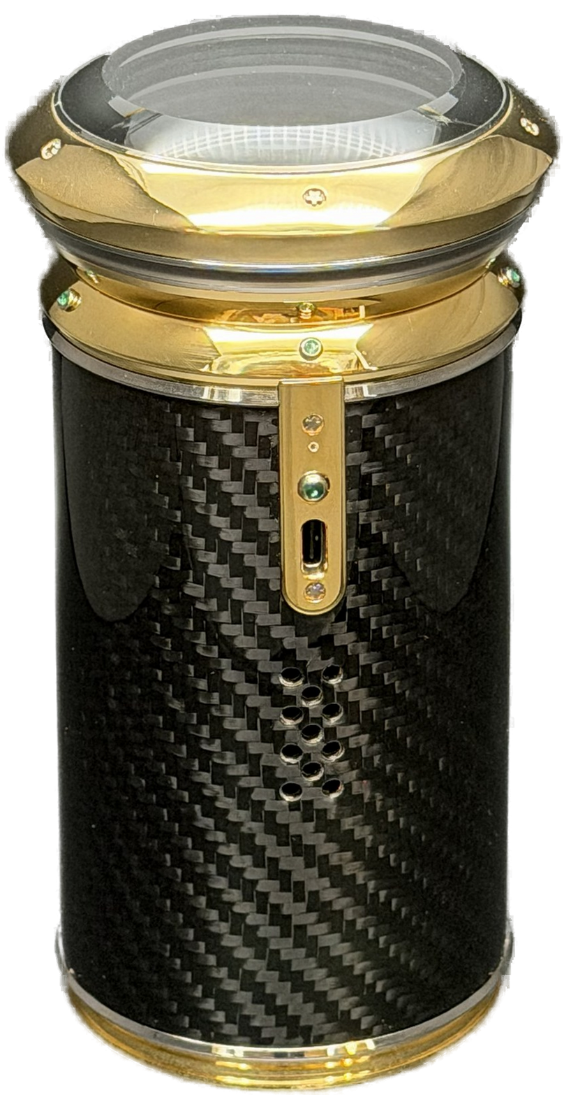 Black Carbon Fiber